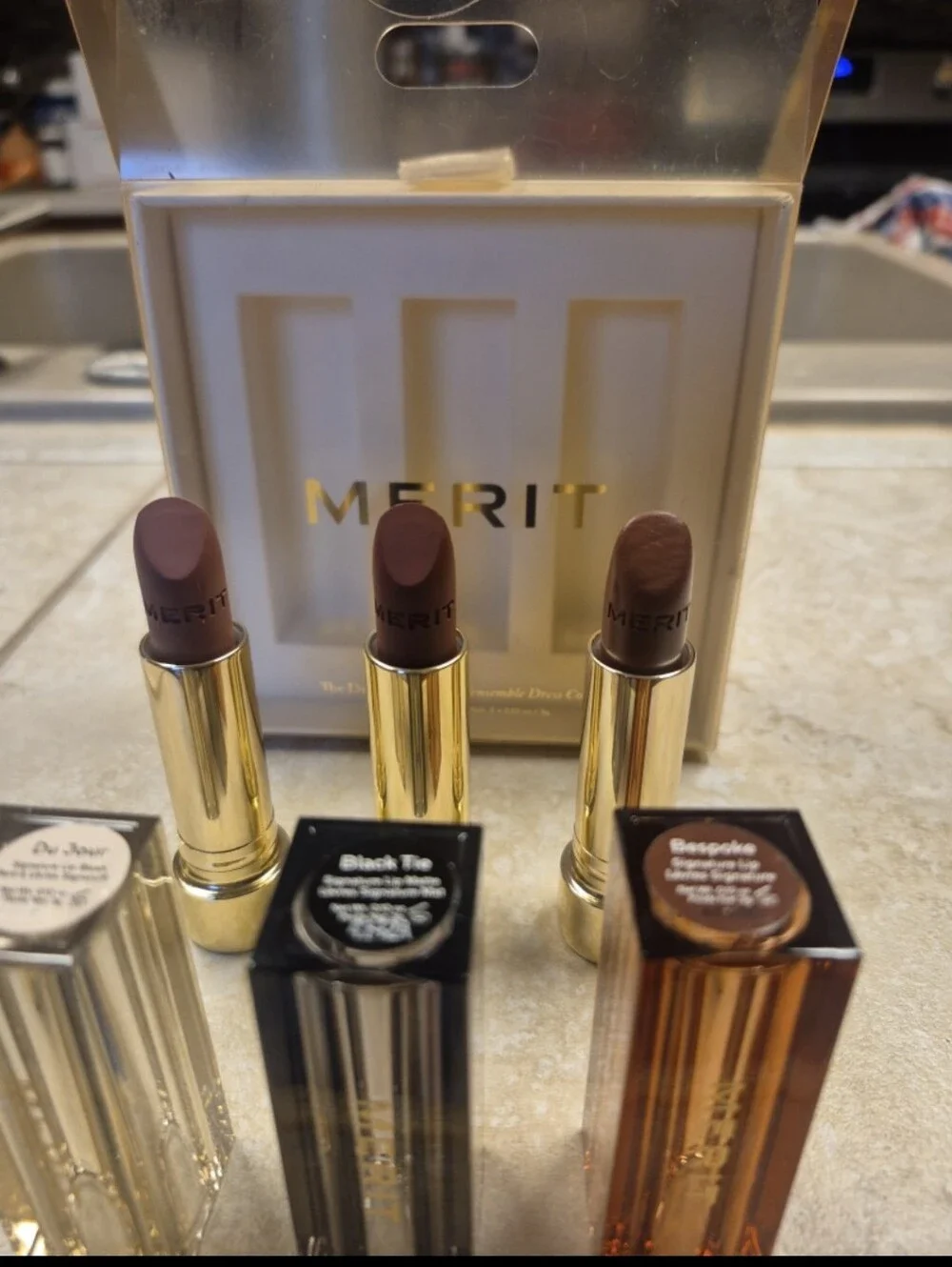 Merit The Dress Code Limited Edition Lipstick Trio
